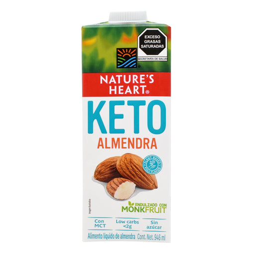 Bebida De Almendra Monk Fruit 946 Ml Nature´S Heart