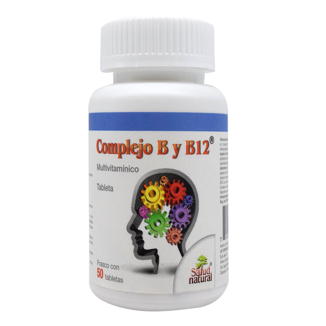 Complejo B Y B12 50 Tab Salud Natural