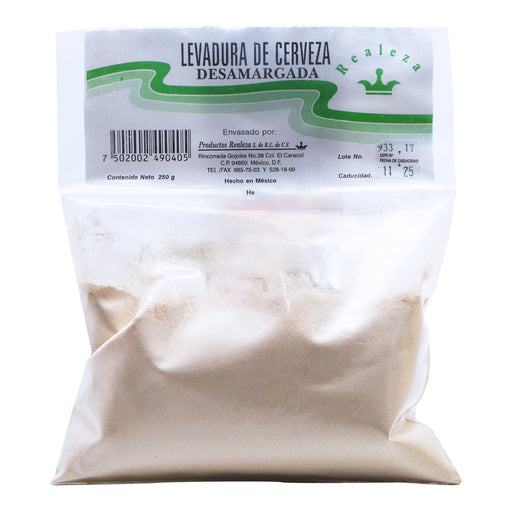 Levadura De Cerveza Desamargada 250 G Realeza