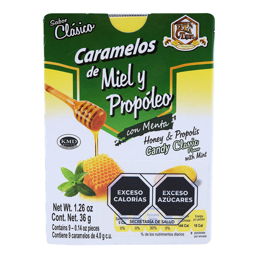 Caramelo De Propoleo Sabor Miel 36 G La Tia Trini