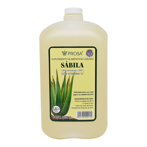 Bebida De Sabila 4 L Prosa