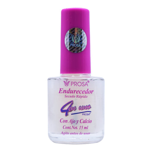 Endurecedor De Uñas 4 En Uno Ajo Y Calcio 15 Ml Prosa