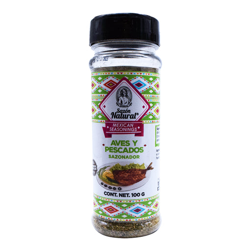 Sazonador Aves Y Pescados 100 G Sazon Natural