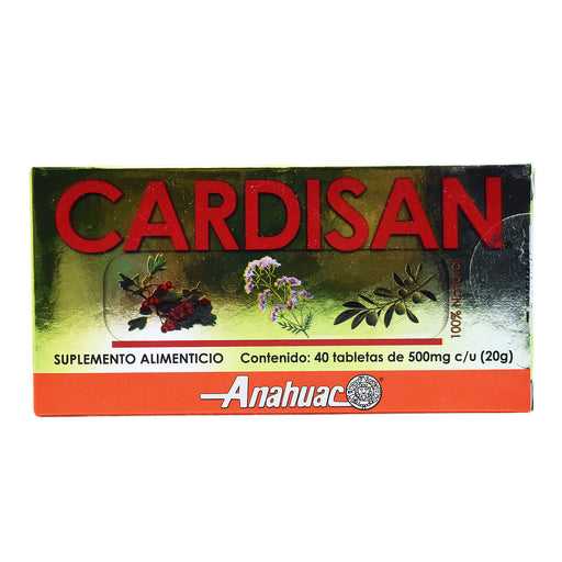 Cardisan 40 Tabletas Anahuac