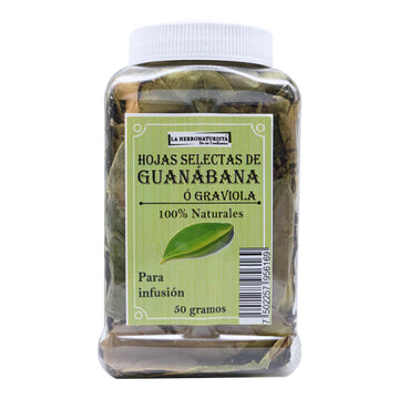Guanabana Hojas 50 Grs Naturales