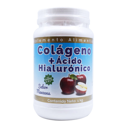 Colageno Y Acido Hialuronico Manzana 1 Kg Pretty Bee