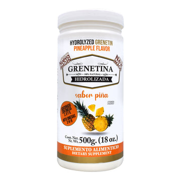 Grenetina Hidrolizada Piña 100% Natural 500 Grs Pretty Bee