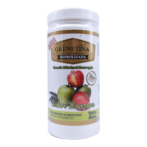 Grenetina Hidrolizada Sabor Manzana 500 G Pretty Bee