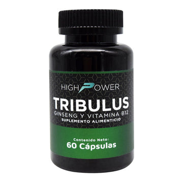 Tribulus Gingseng Y Vitamina B 12 60 Capsulas High Power