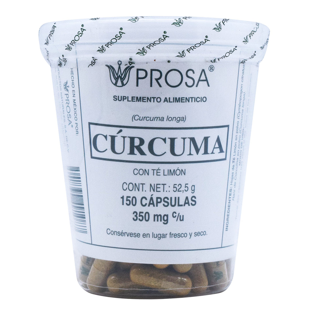 Curcuma 150 Capsulas Prosa