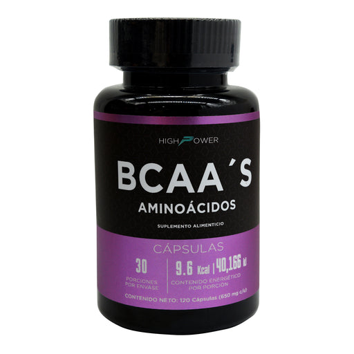Bcaas 120 Capsulas High Power