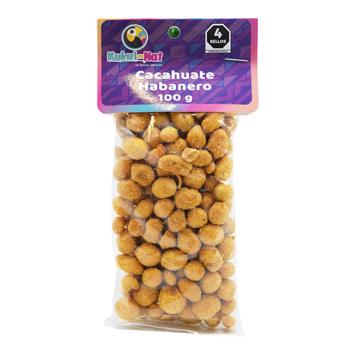 Cacahuate Habanero 100 G Kukul Nat