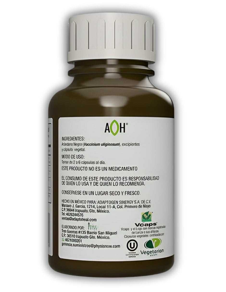ARGO con Arandano negro Premium Adaptoheal 150 Caps 500 mg