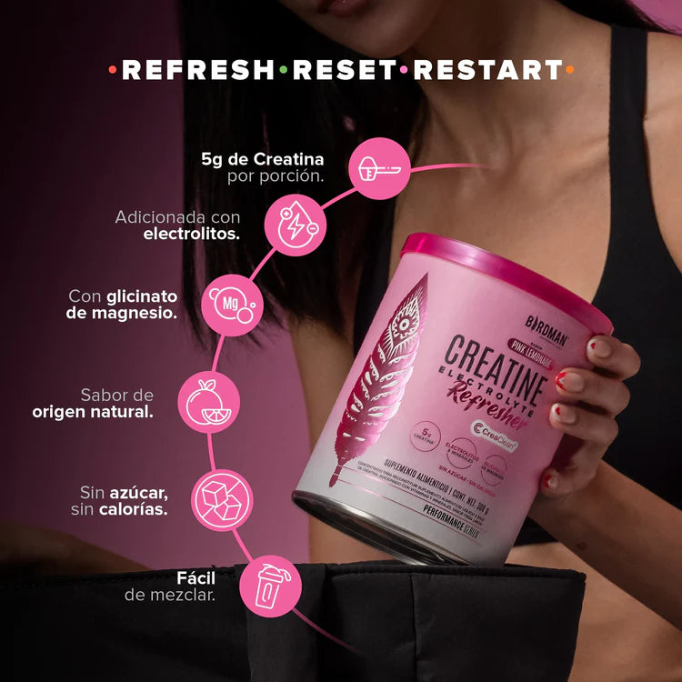 Creatine Electrolyte Refresher Birdman - Pink Lemonade