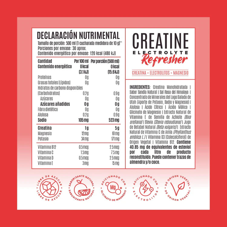 Creatine Electrolyte Refresher Birdman - Watermelon Splash