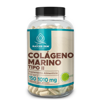 Colágeno Marino Raíces Zen Súper Premium 150 Cápsulas