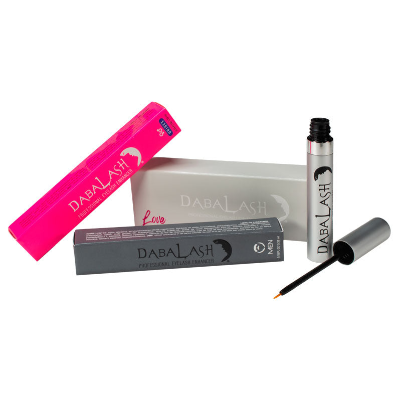 Combo Love Suero para Crecimiento de Pestañas, cejas y barba Dabalash + Dabalash Men