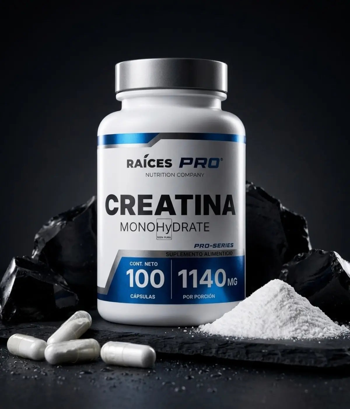 Creatina Monohidratada Raices Zen