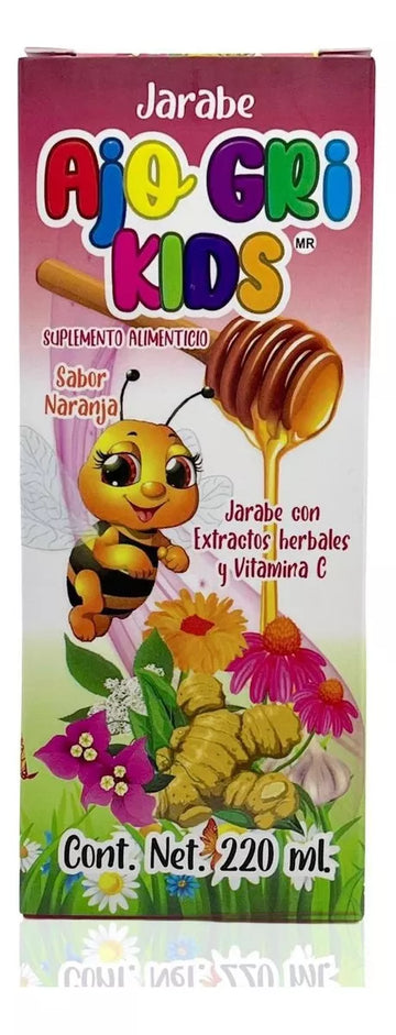 Jarabe Ajo Gri Kids 220 ml.
