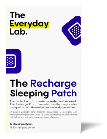 Recharge sleeping patch Bolsa de Parches auxiliares en conciliar y mantener el sueño 12 U.