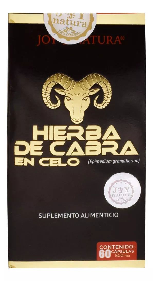 Hierba De Cabra En Celo 60 Cápsulas Sabor Sin Sabor