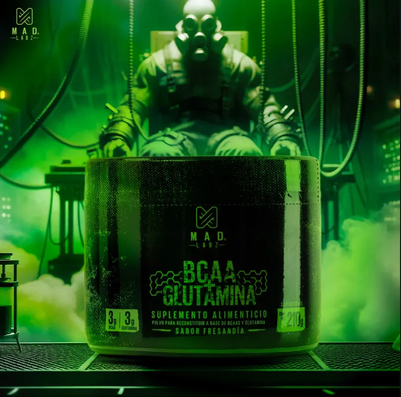 BCAA MAS GLUTAMINA FRESANDIA 210 G MAD LABZ