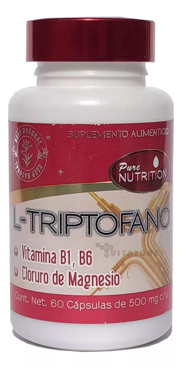 L Triptofano Keep Natural 60 Capsulas