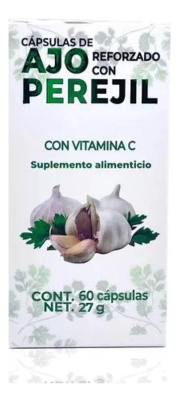 Ajo con Perejil c/60 cápsulas