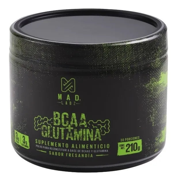 BCAA MAS GLUTAMINA FRESANDIA 210 G MAD LABZ