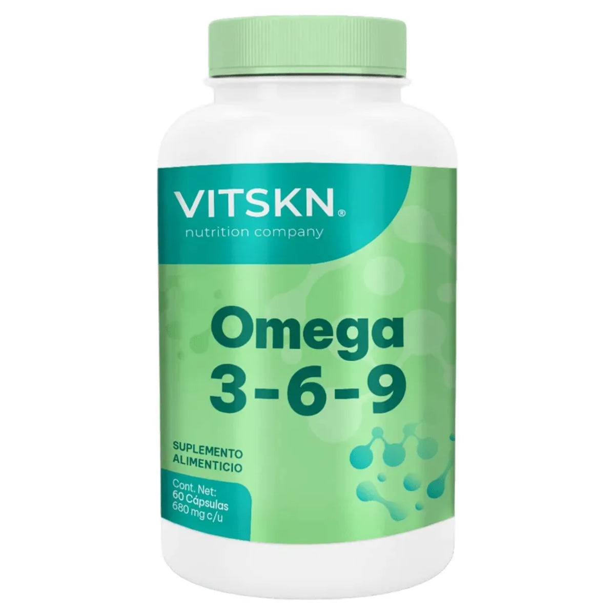 Omega 3, 6 y 9 VITSKN 60 Cápsulas