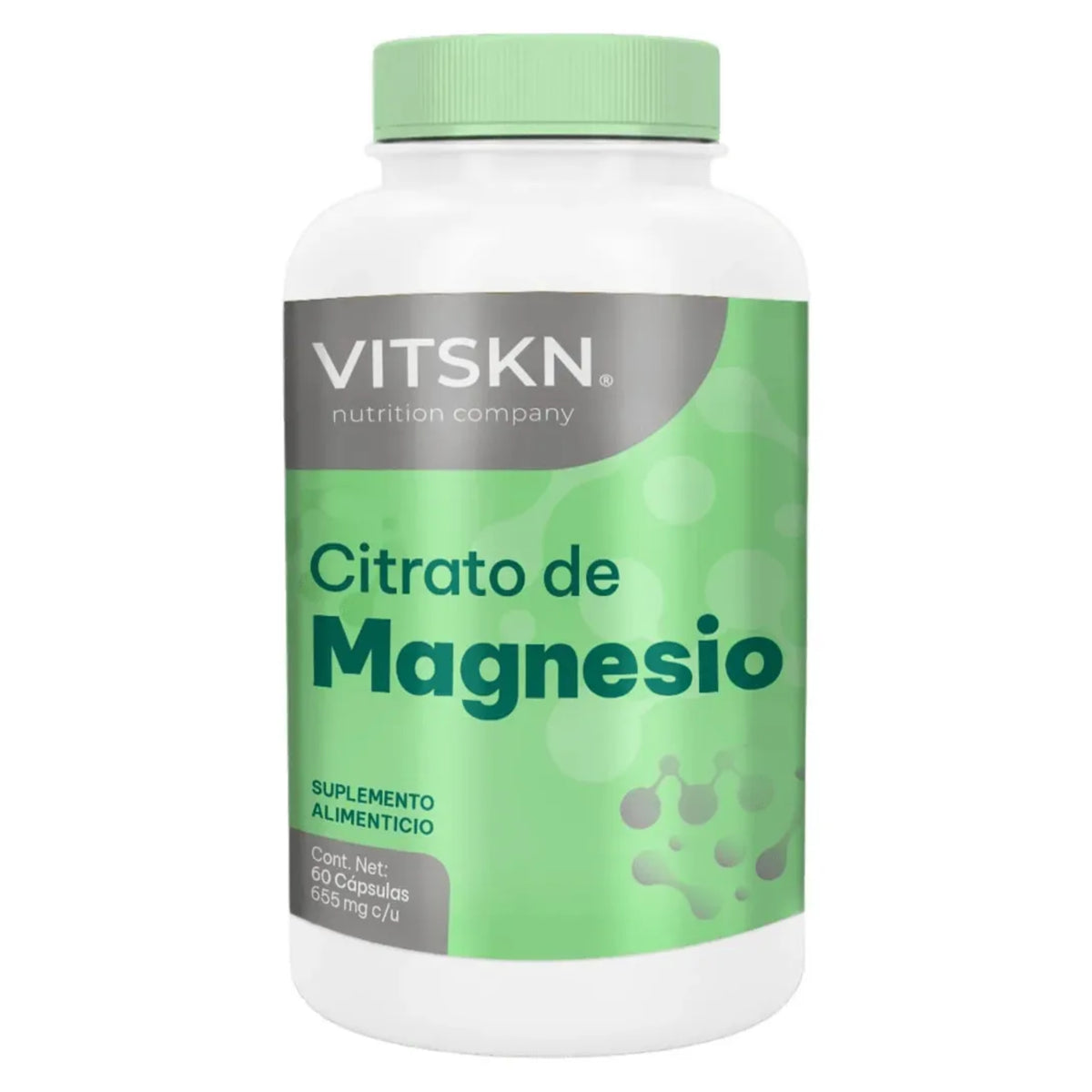 Citrato de Magnesio VITSKN 60 Cápsulas