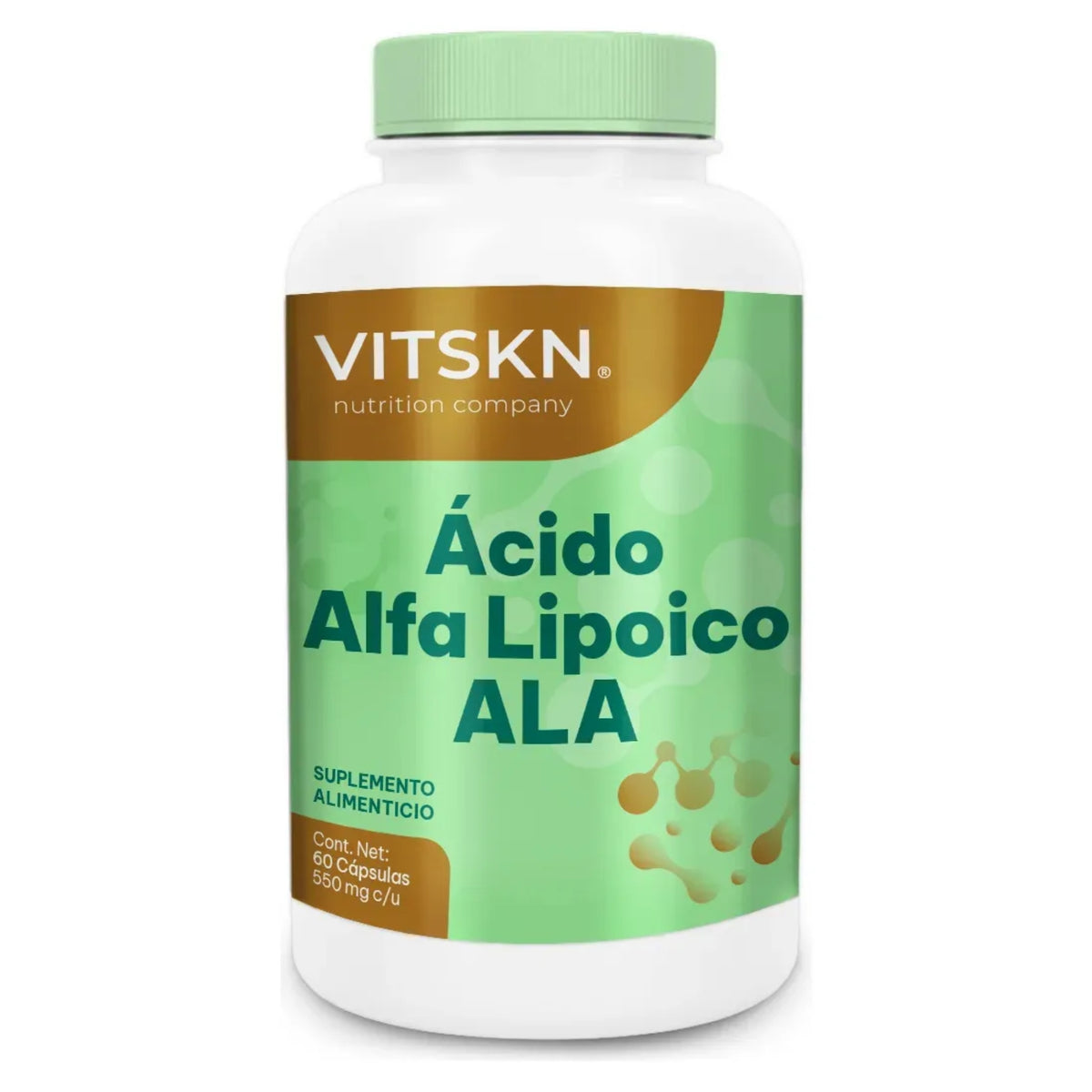 Ácido Alfa Lipoico VITSKN 60 Cápsulas
