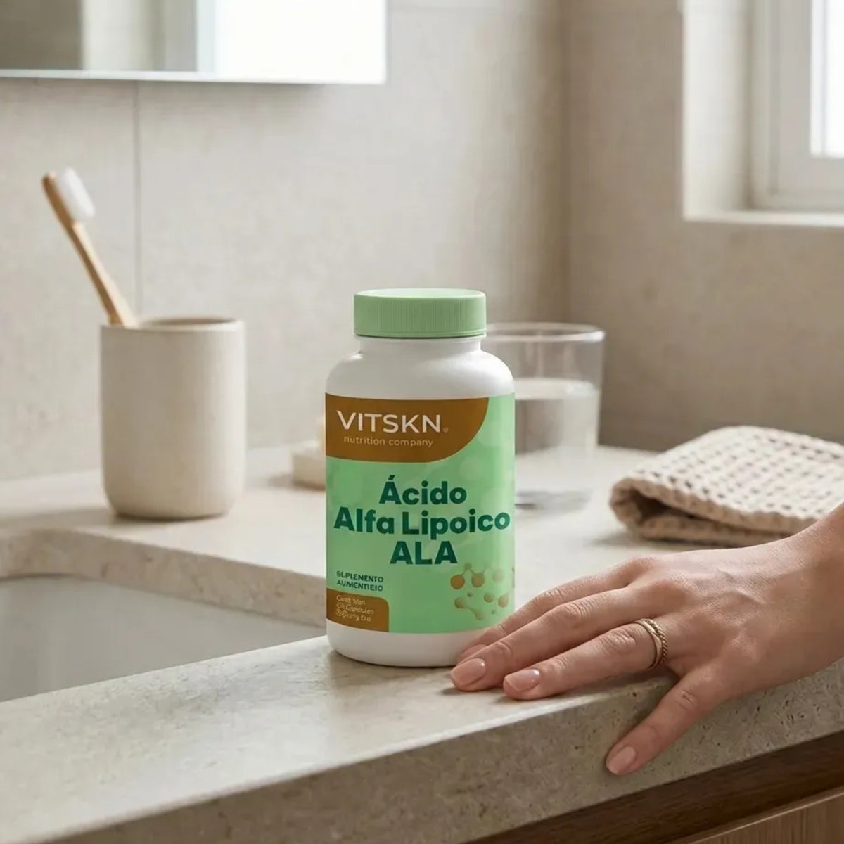 Ácido Alfa Lipoico VITSKN 60 Cápsulas - imagen 3