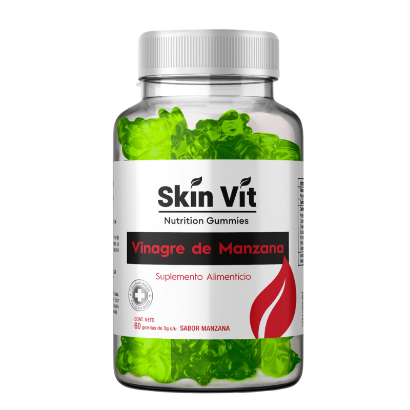Vinagre de Manzana Skin Vit Nutrition 60 Gomitas