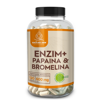 Enzimas Digestivas Papaina Bromelina