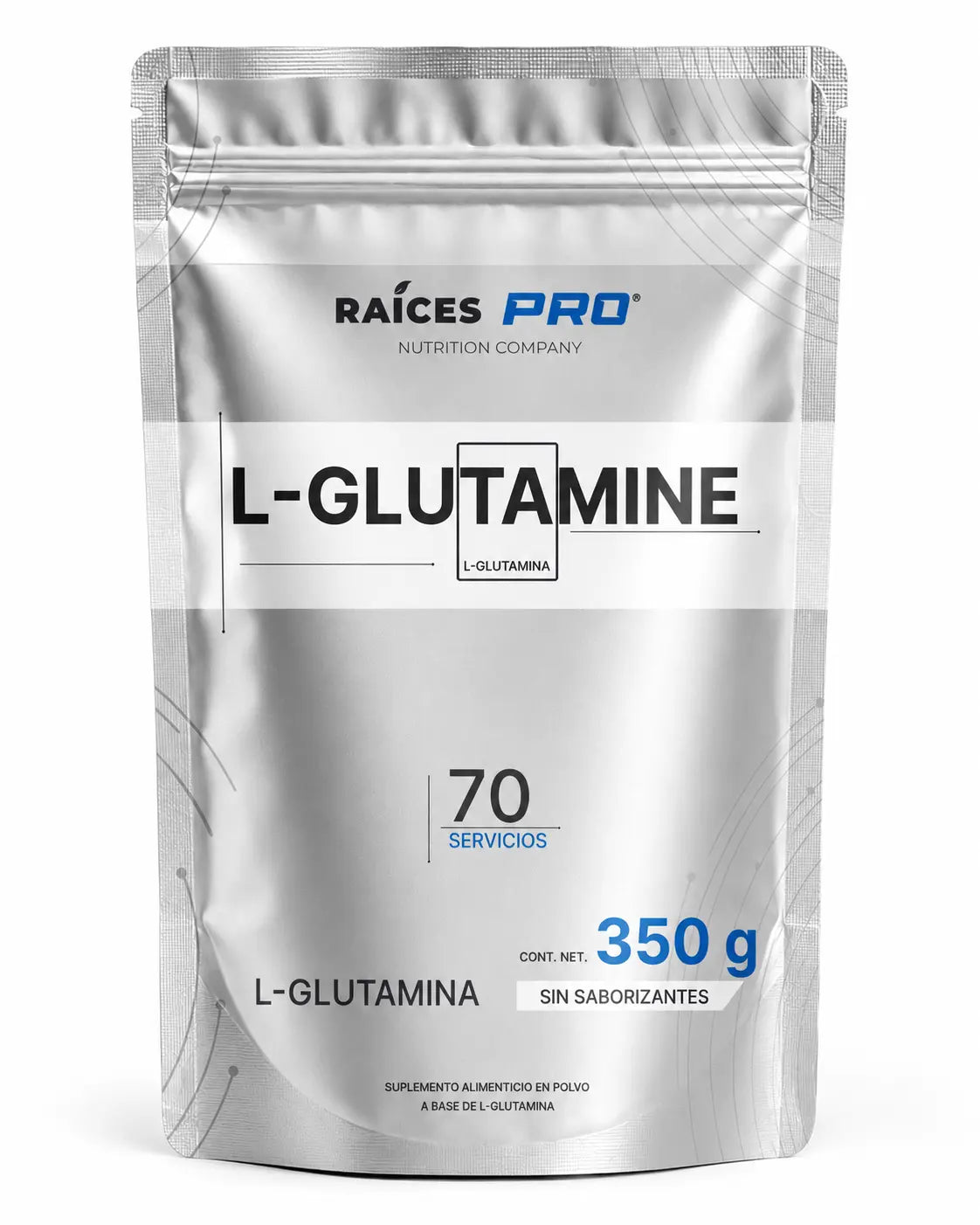 L glutamina raices pro 360 suplemento