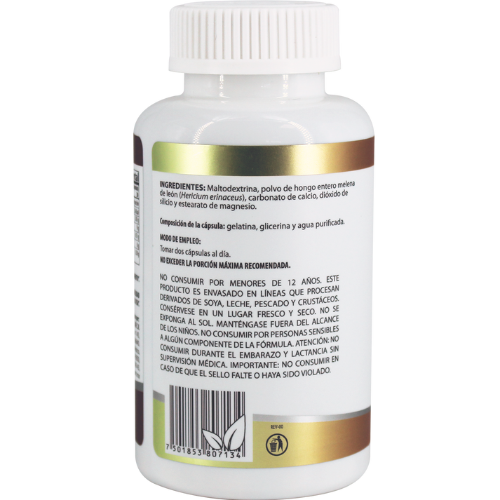 Melena de León Natural Health 60 Cápsulas