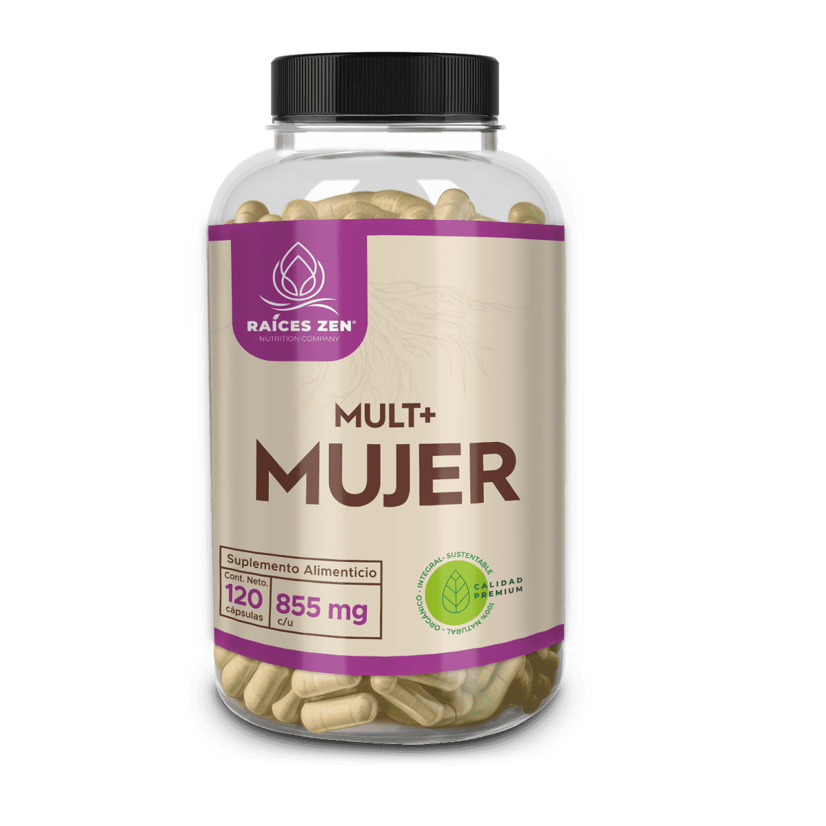 Multivitaminico para mujer Premium Raíces Zen