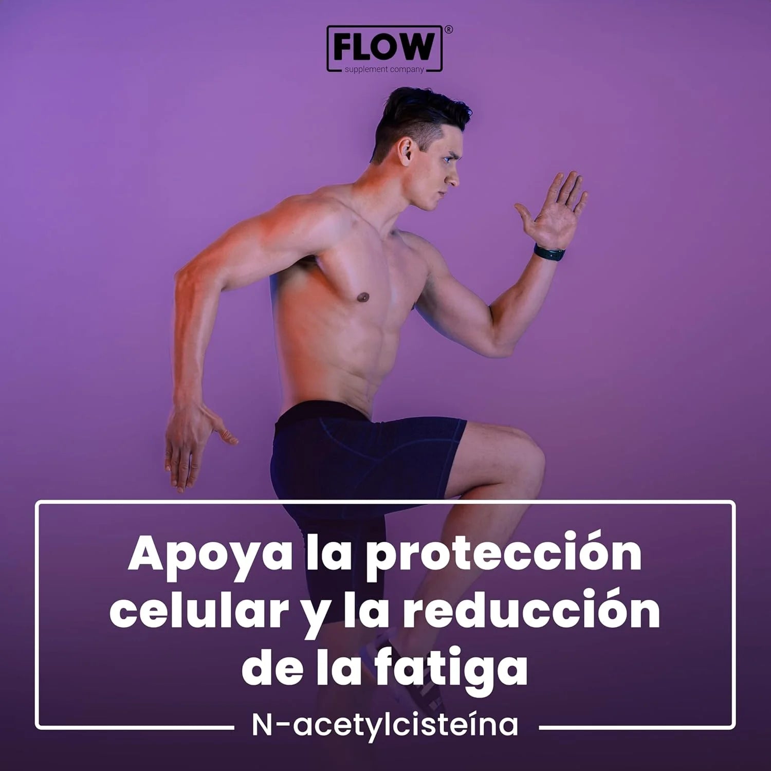 Nac N-acetylcisteína 60 Cápsulas De 600 Mg Flow