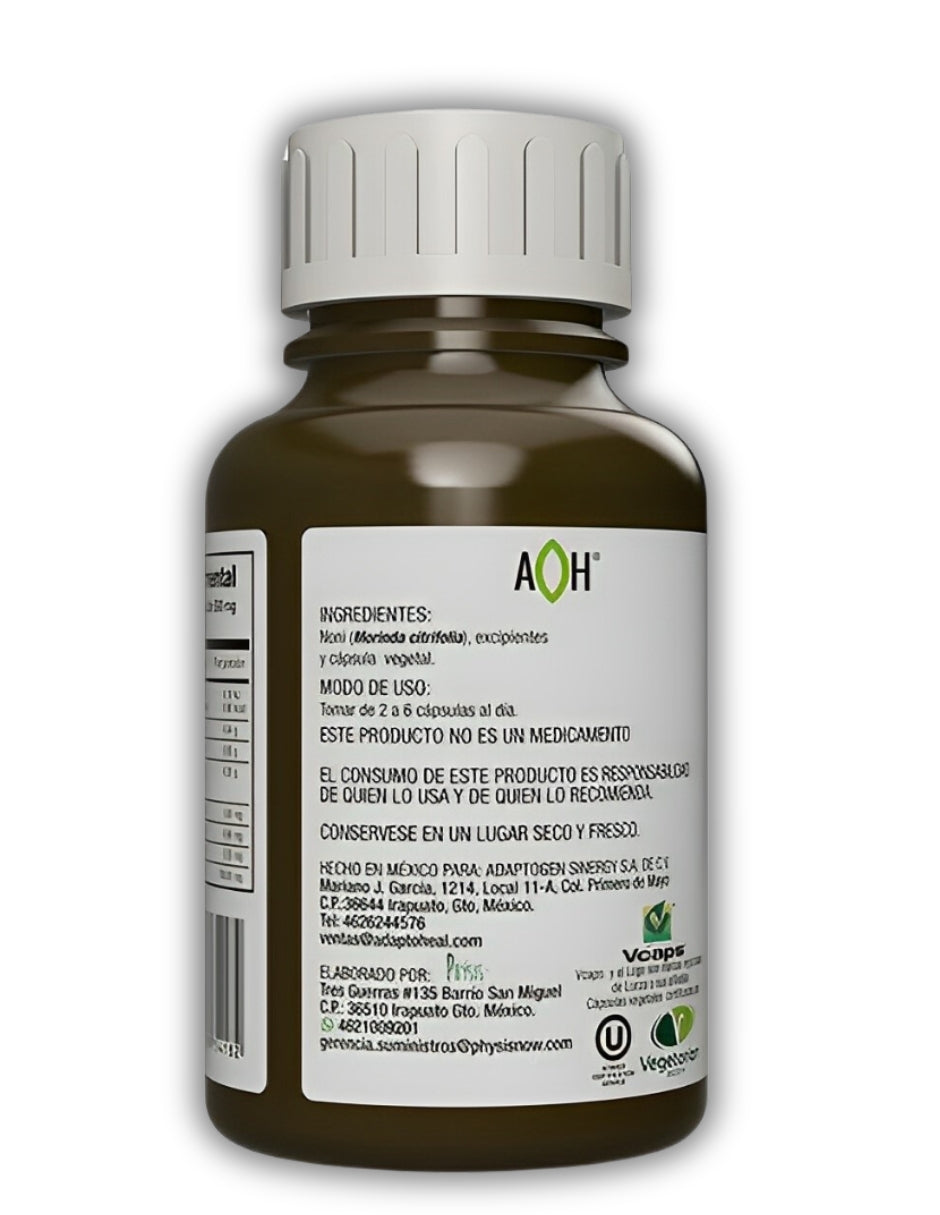 NNI con Noni Premium Adaptoheal 150 Caps 500 mg