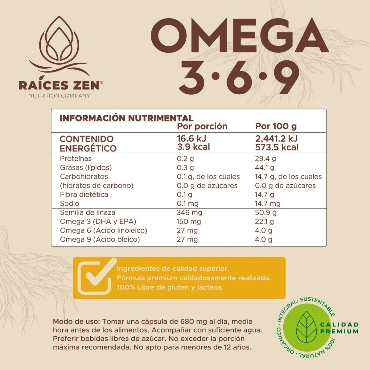 Omega 3 6 9 en México