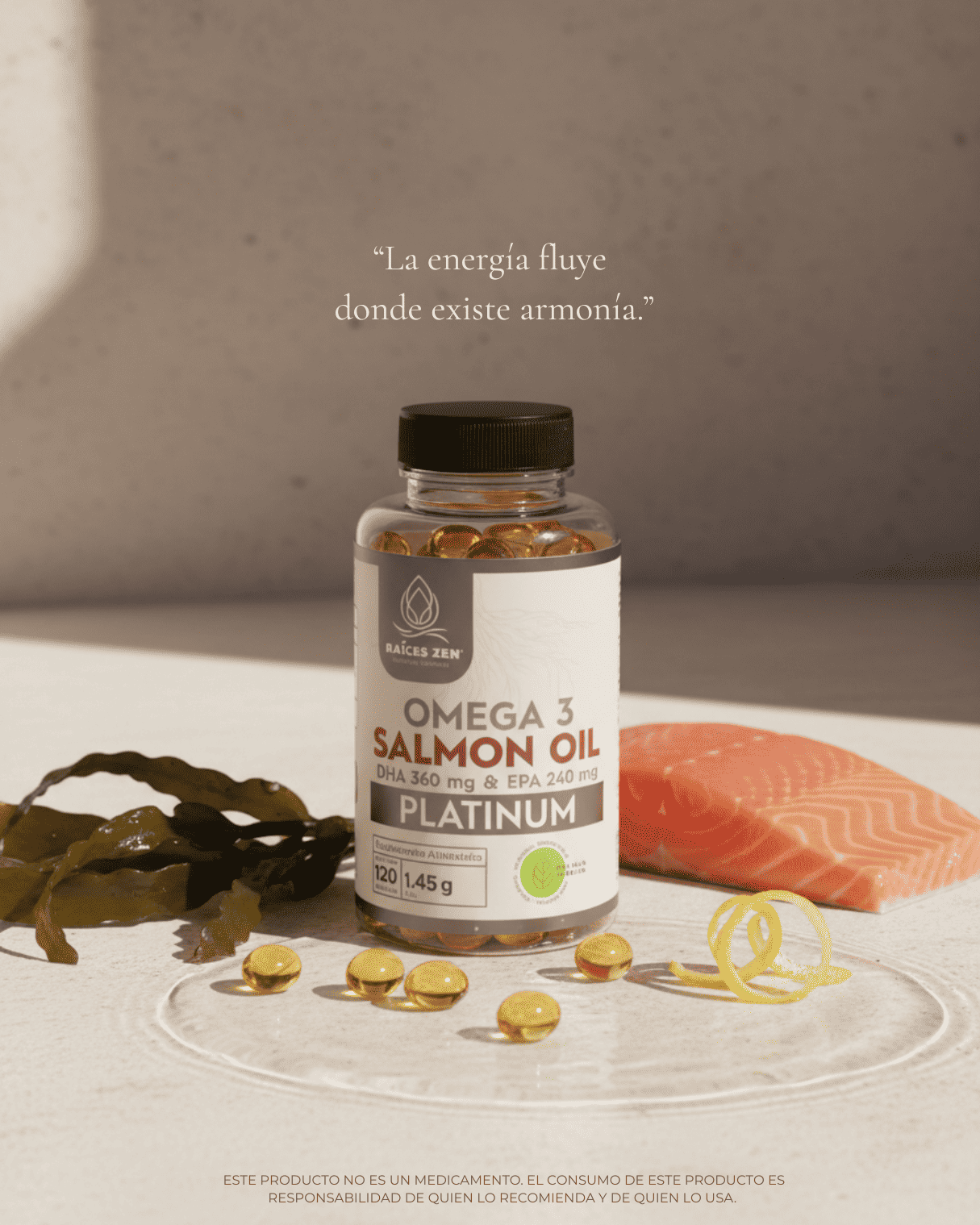 Omeega 3 Aceite de Salmón Premium