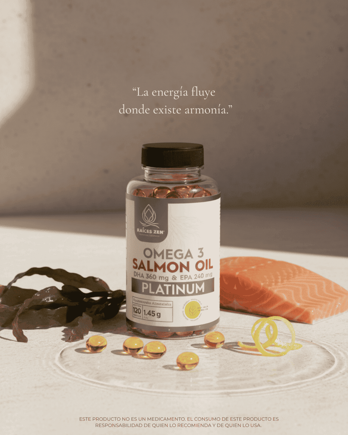 Omeega 3 Aceite de Salmón Premium