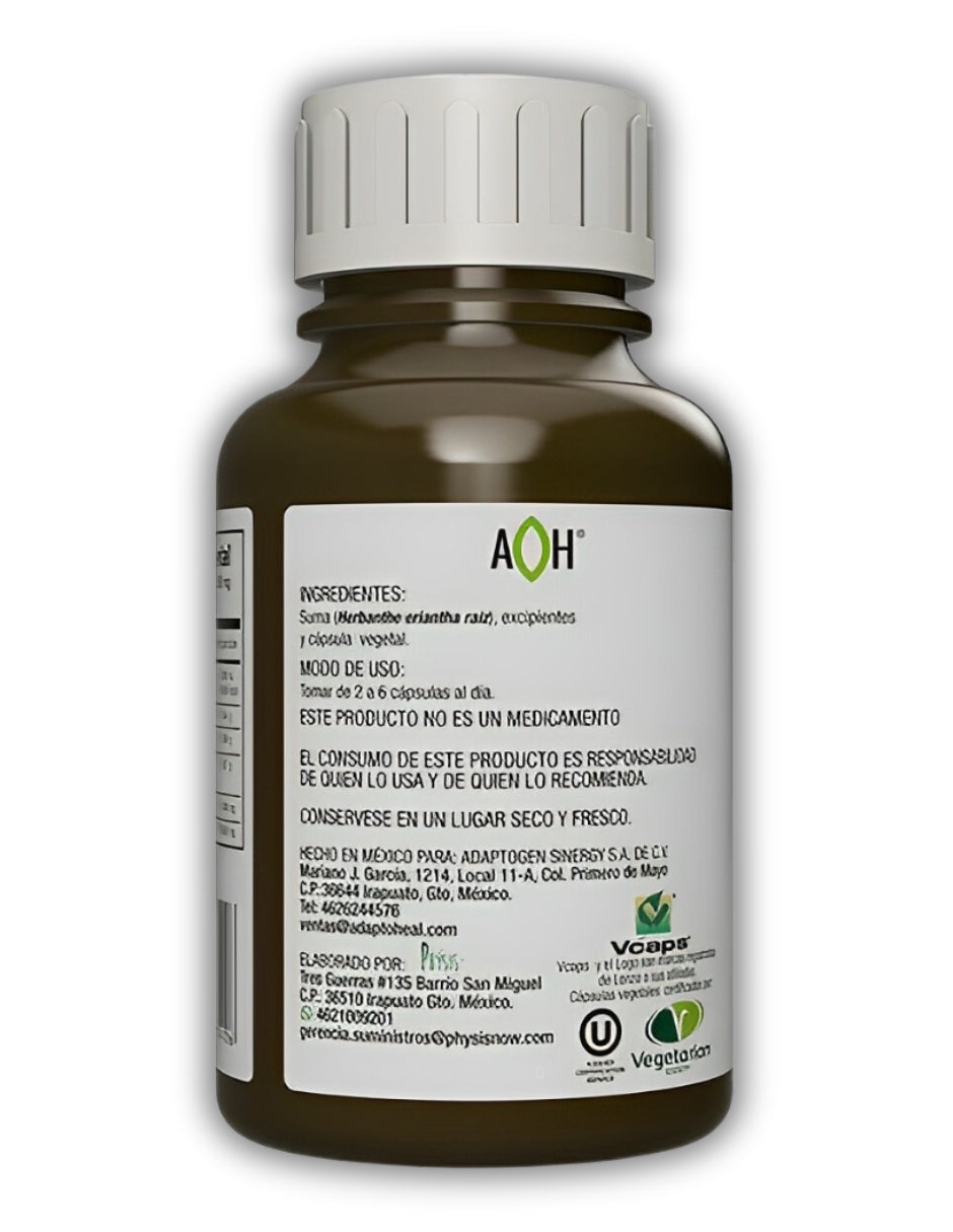 SU+ con Raíz de Suma Premium Adaptoheal 150 Caps 500 mg