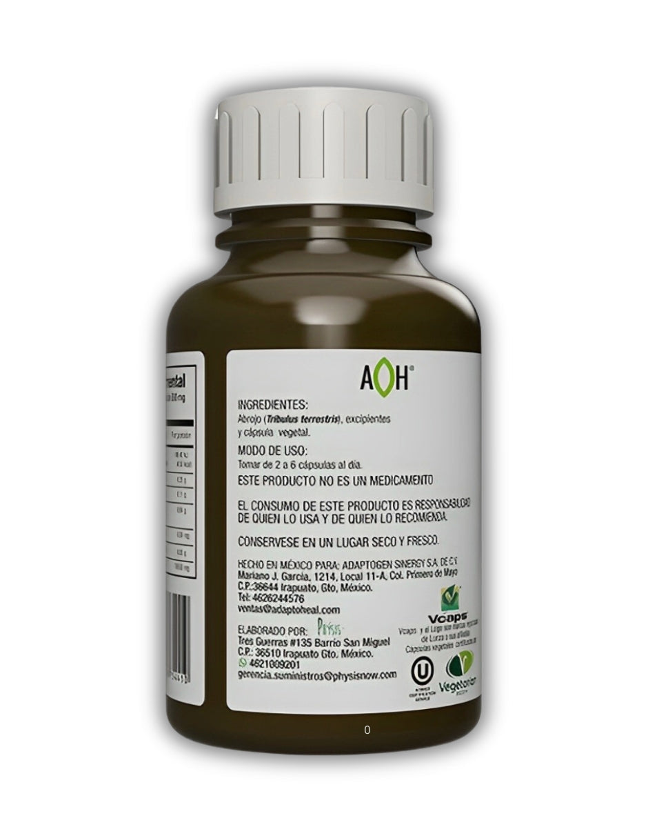 TITER con Tribulus terrestris Premium Adaptoheal 150 Caps 500 mg