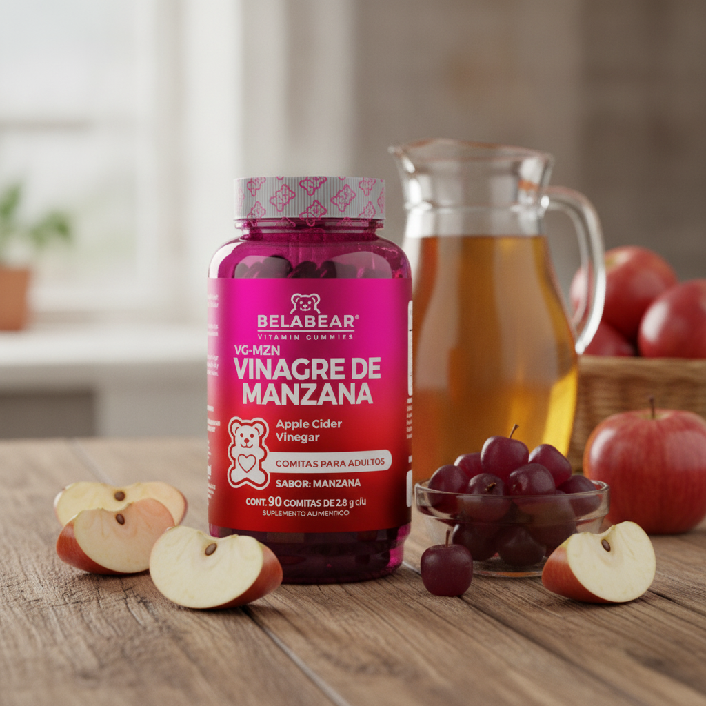 VINAGRE DE MANZANA GOMITAS BELABEAR