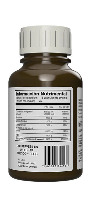 Astragalo Astragalus Puro Premium Adaptoheal 150 Capsulas 500 mg