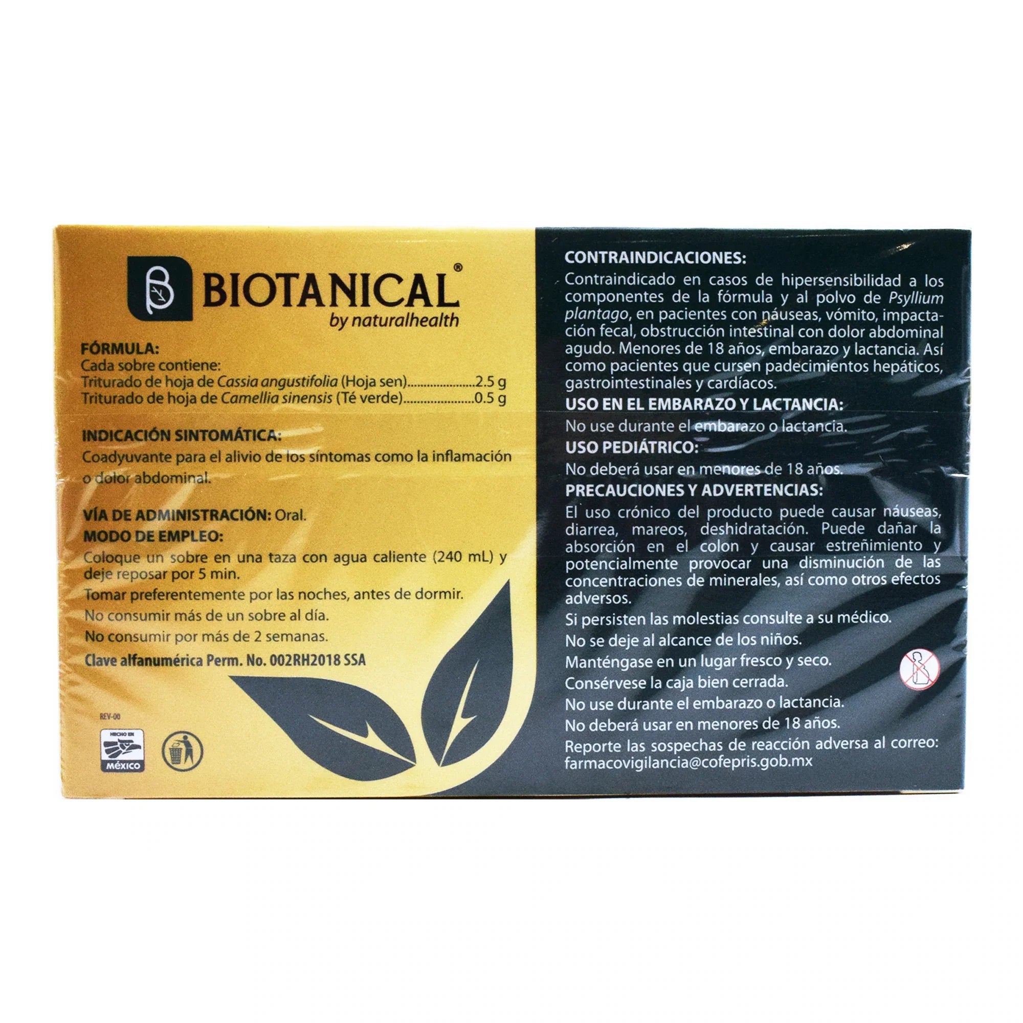 T- Bod (body Slim Té) 30 Sobres Original Natural Health