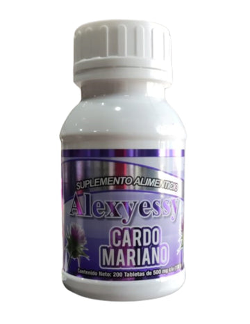 Cardo Mariano  Alexyessy Natural 200 Tabletas
