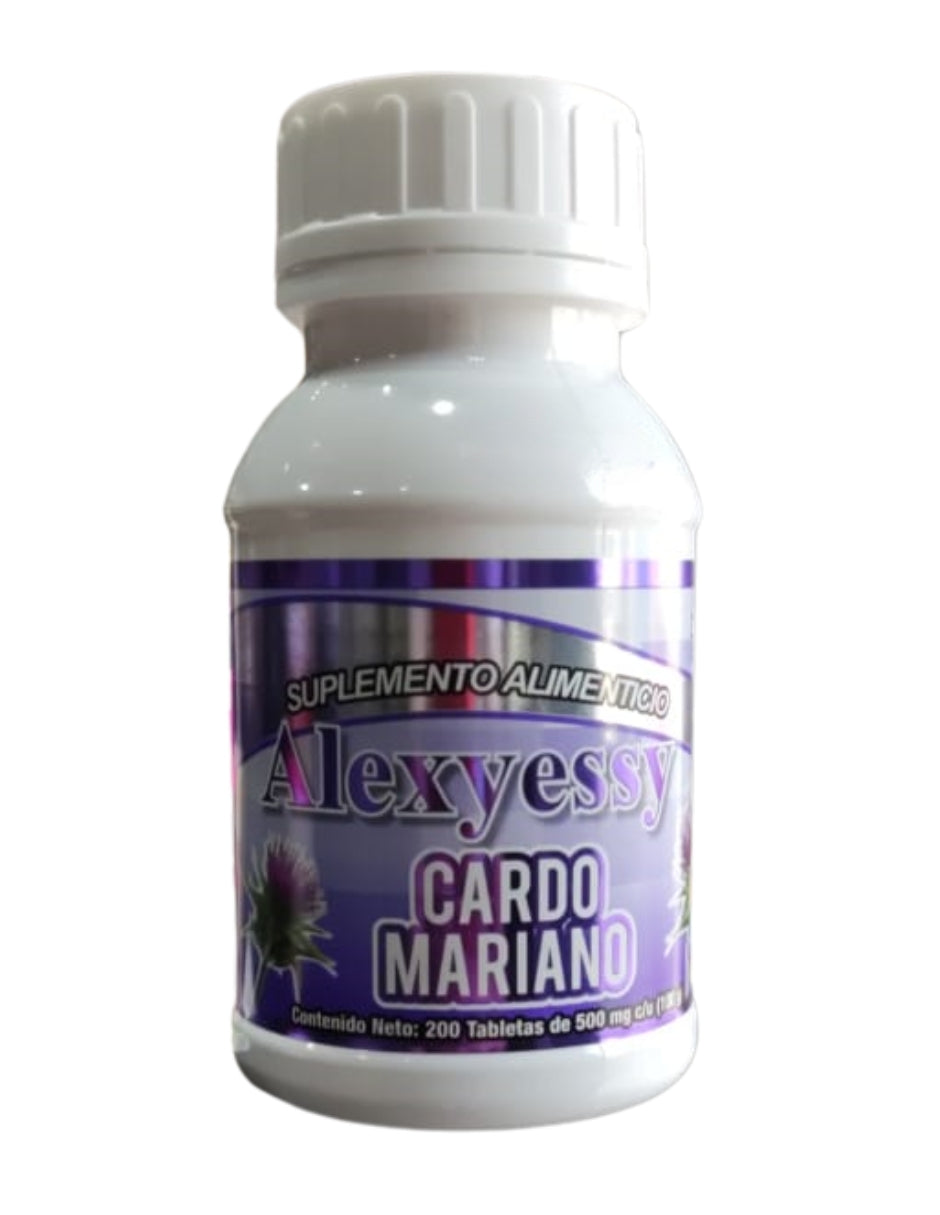 Cardo Mariano Alexyessy Natural 200 Tabletas